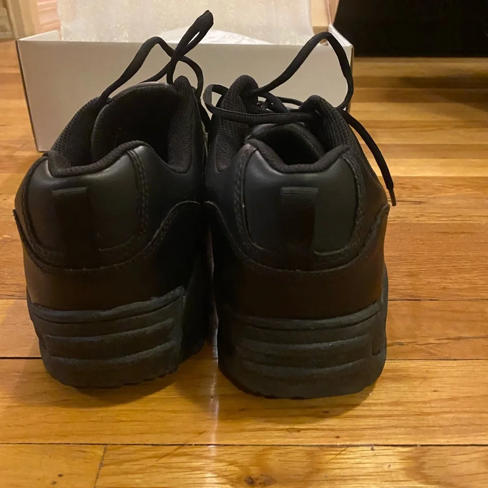 HYTEST Mens 13 3E Extra Wide Black Athletic Oxford Comp Toe Steel Toe Work Boot - Picture 3 of 12